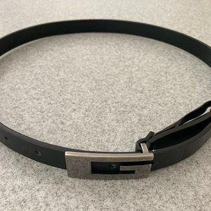 Vintage GUCCI thin belt with wide thin G